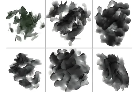 Water Color Photoshop Brush Set