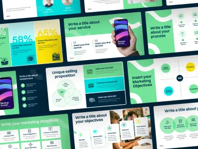 Brandly Business Marketing Figma Presentation Template