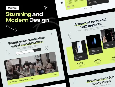 Brandy Digital Marketing Agency Website Ui Kit