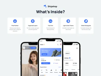 Ecommerce Mobile App UI Kit