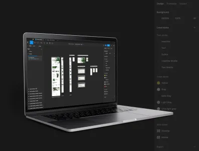 Landing e Commerce Figma Template