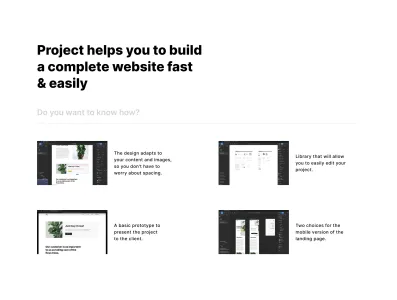 Landing e Commerce Figma Template