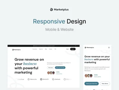 Marketplus Digital Marketing Website Ui Kit