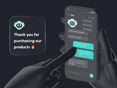 Bobo ChatBot Messenger App UI Kit