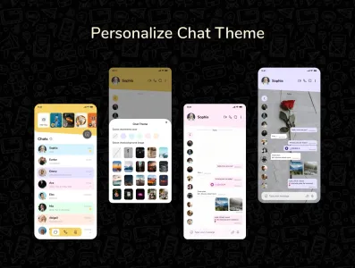 Chatterfly Chat App Ui Kit Template