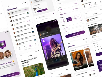 Date Me Dating App Ui Kit