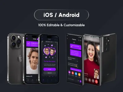 Datify dating APP UI kit