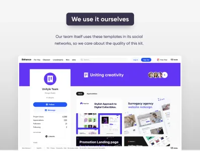 Folios Social Media Templates Kit
