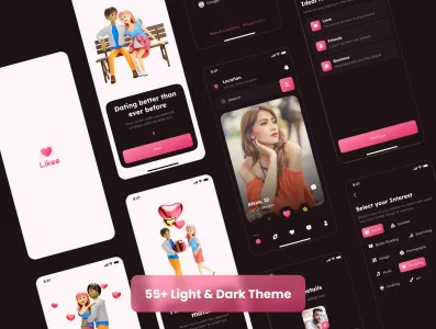 Likee Dating App Ui Kit
