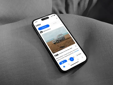 Loli Social Media Mobile App UI KIT