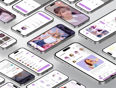 Lovagram Social Media Ui Kit Mobile