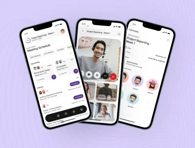Meet Edge Online Meeting App UI Kit