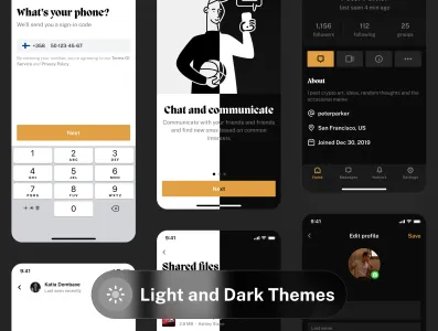 Pure Messaging UI Kit for Figma
