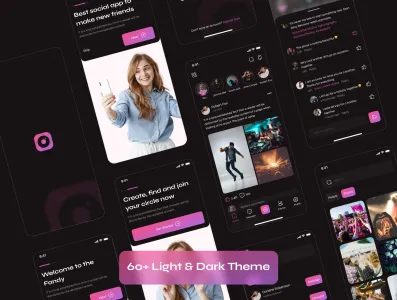 Social Media App Ui Kit