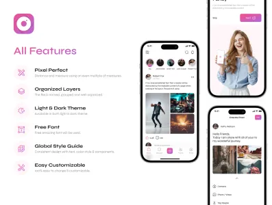 Social Media App Ui Kit