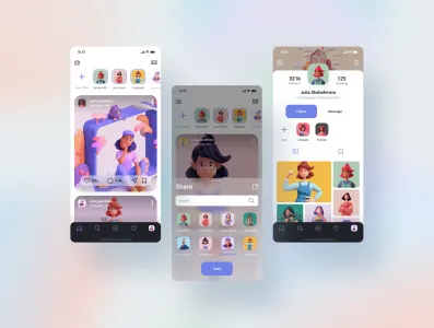 Social Media UI Kit