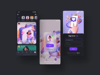Social Media UI Kit