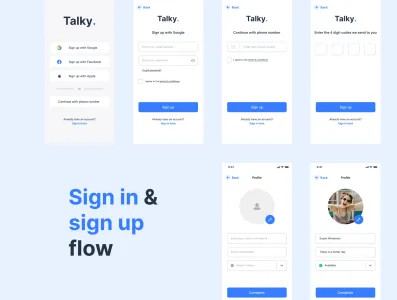 Talky Chat Video Messenger App