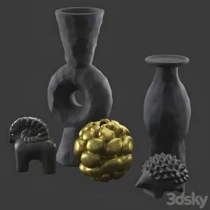 Canic vases decorative ects
