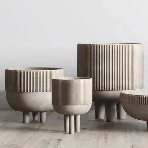 Vase concrete indoor outdoor