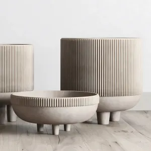 Vase concrete indoor outdoor