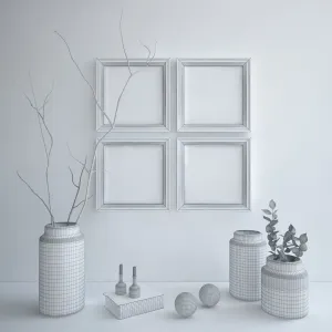 Vase frame vase frame