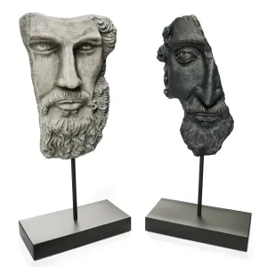Ancient greek sculpture poseidon zeus