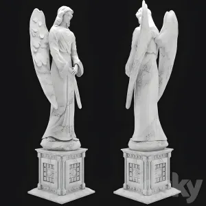 Angel sculpture