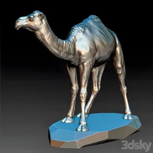 Camel sculpture