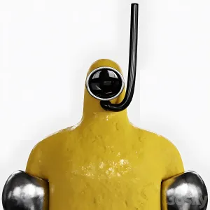 Diver sculpture by john morris