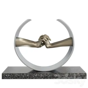 Lorenzo quinn sculpture during love
