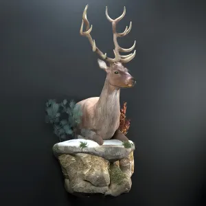Resting deer