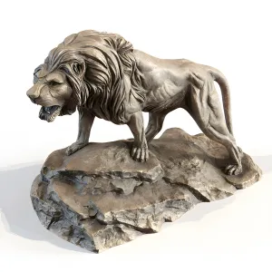 Sculpture of leo