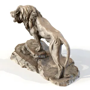 Sculpture of leo