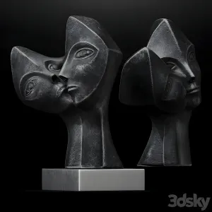 Sculptures of abstraction nurturing