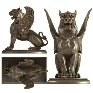 Winged lion