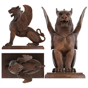 Winged lion