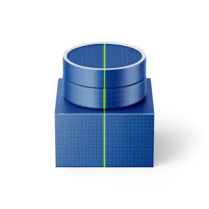 Matte Cosmetic Jar with Paper Box