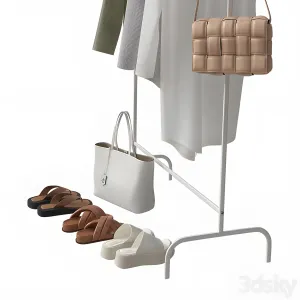 Set of clothes shoes bag