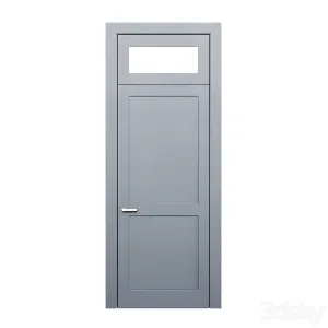Door with transom