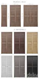 Shutters door