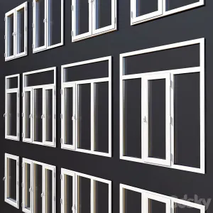 Aluminum windows schuco