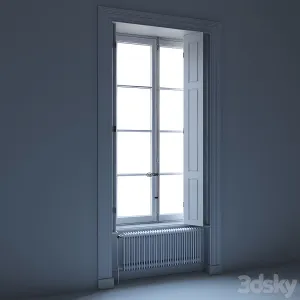 Ave vintage french window