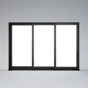 Sliding aluminum window door