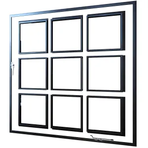 Steel windows