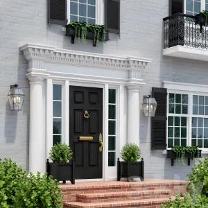 Windows doors in the style of english classics