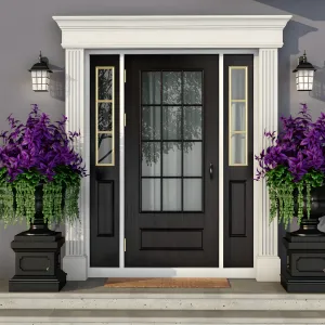 Windows doors in the style of modern