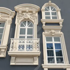 Windows in the style of modern classic