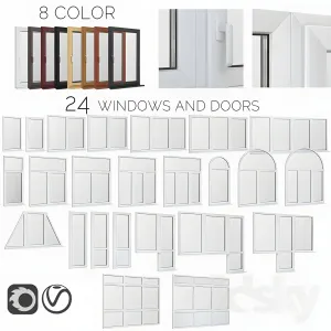 Windows pvc doors