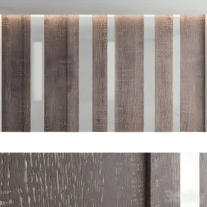 Decorativ wall panel set